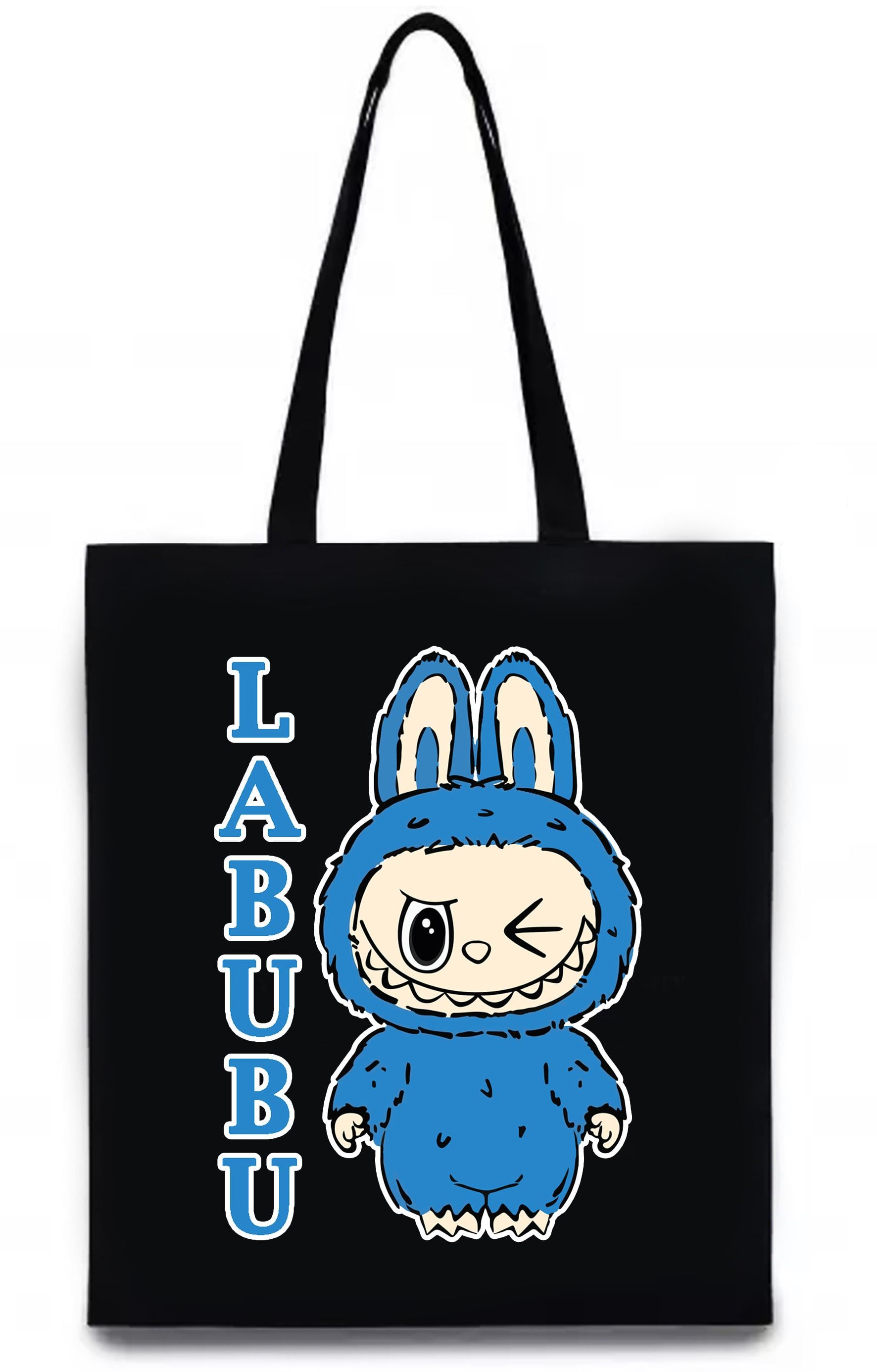 Экосумка с печатью "Labubu" №2 Черный (27762)