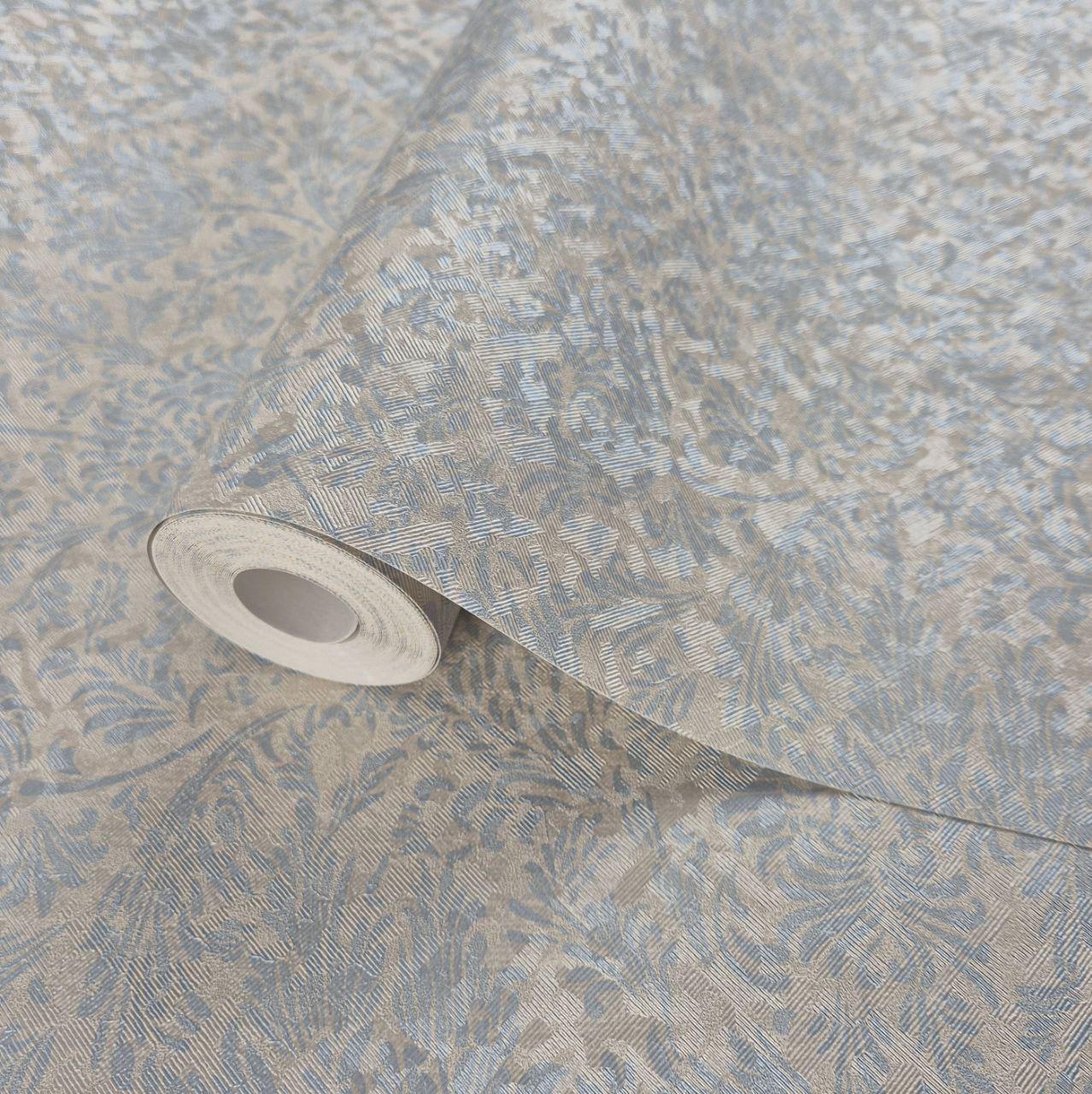 Обои виниловые Marburg 80523 0,53х10,05 м Бежевый с голубым (29711325) Обои виниловые Marburg 80523 0,53х10,05 м Бежевый с голубым (29711325)