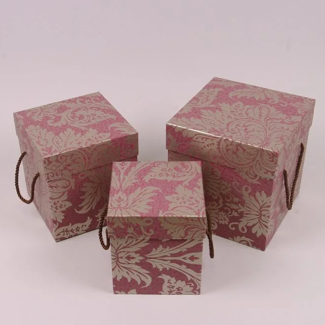 Комплект коробок для квітів Flora 3 шт. (41884) - фото 1 Комплект коробок для квітів Flora 3 шт. (41884) - фото 1