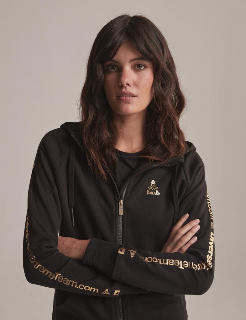 Толстовка женская Diverse DKR VIP 51 XL Чорний (5902598936585) - фото 2