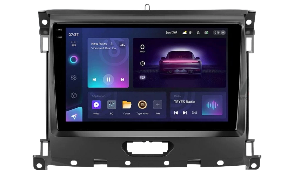 Магнитола штатная Teyes CC3 2K 4/32 GB для Ford Ranger P703 2015-2022 г. A 9" (AR-80363)