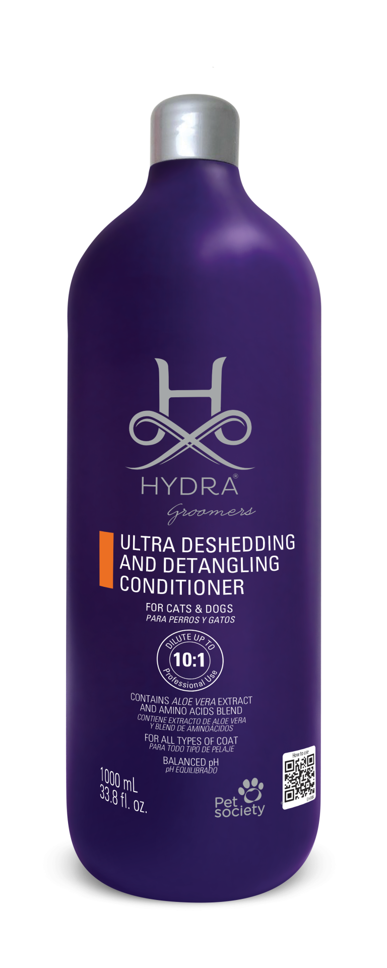 Кондиционер для ускорения линьки собак/котов Hydra Groomers Deshedding Conditioner 1 л (36128244)
