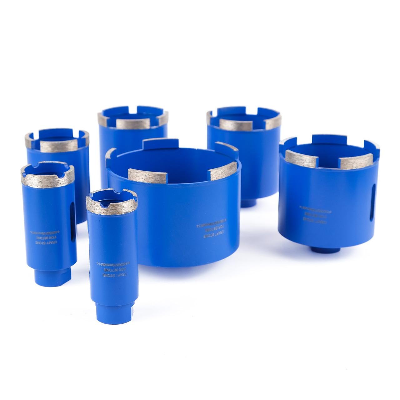 Коронка по бетону TOMAX 72 мм х М14 алмазная с хвостовиком SDS-plus 110 мм (1529988167) - фото 5 Коронка по бетону TOMAX 72 мм х М14 алмазная с хвостовиком SDS-plus 110 мм (1529988167) - фото 5