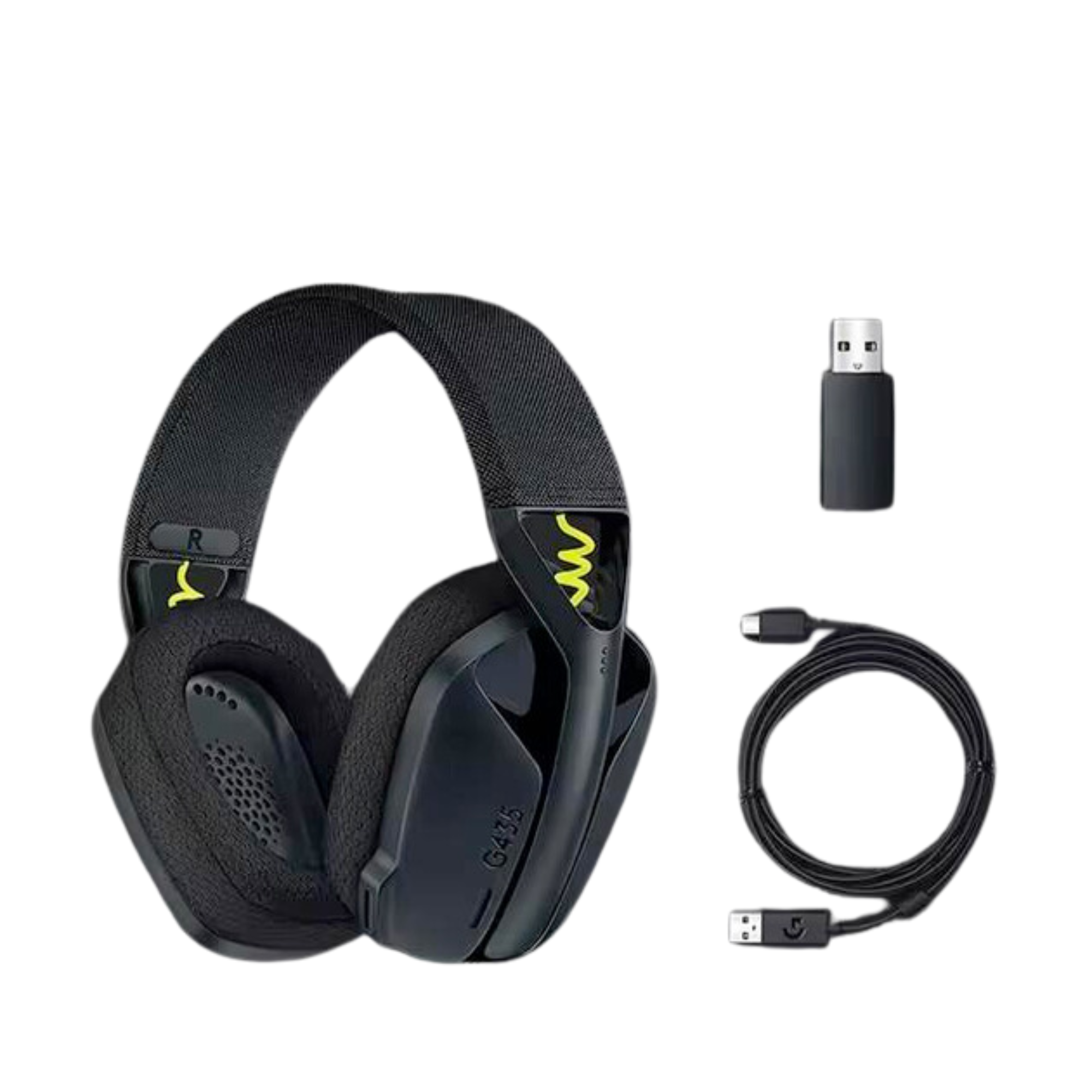 Навушники Logitech G435 LIGHTSPEED Wireless Gaming Headset Black (23930281)