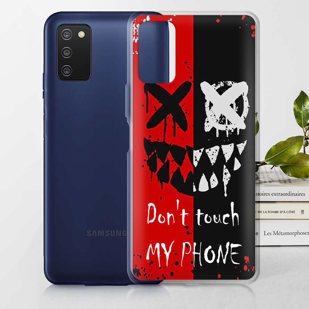 Чохол BoxFace Samsung Galaxy A03s (A037) Bad Smile Прозорий силікон (43255-up2468-43255) - фото 2