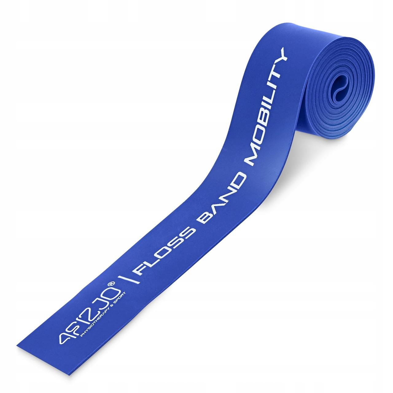 Лента компрессионная для флоссинга 4fizjo Floss Band 207x5x0,1 см Blue (P-5905973405218)