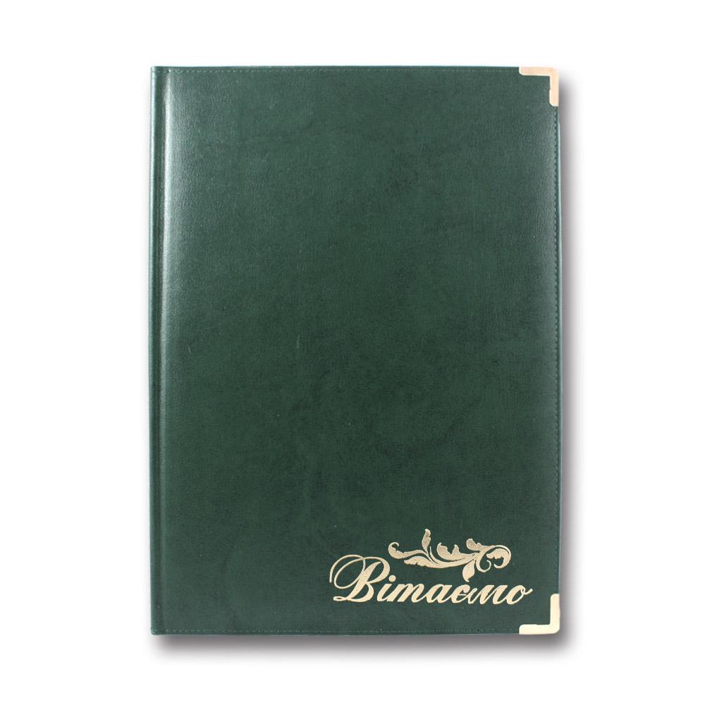 Папка поздравительная с тиснением Miradur ППВ-5 "Вiтаємо" 230х320 мм Зеленый (025504)