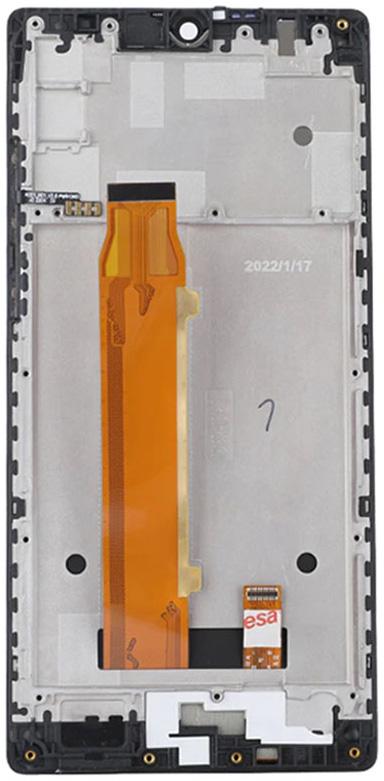 Дисплей и cенсор для Cubot P50 с корпусной рамкой Black