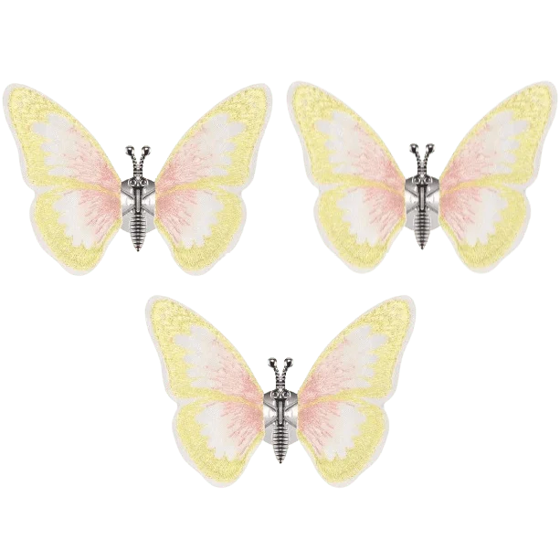 Декоративные бабочки ArioFlutter с подвижными крыльями 3 шт. Желтый (2240) Декоративные бабочки ArioFlutter с подвижными крыльями 3 шт. Желтый (2240)