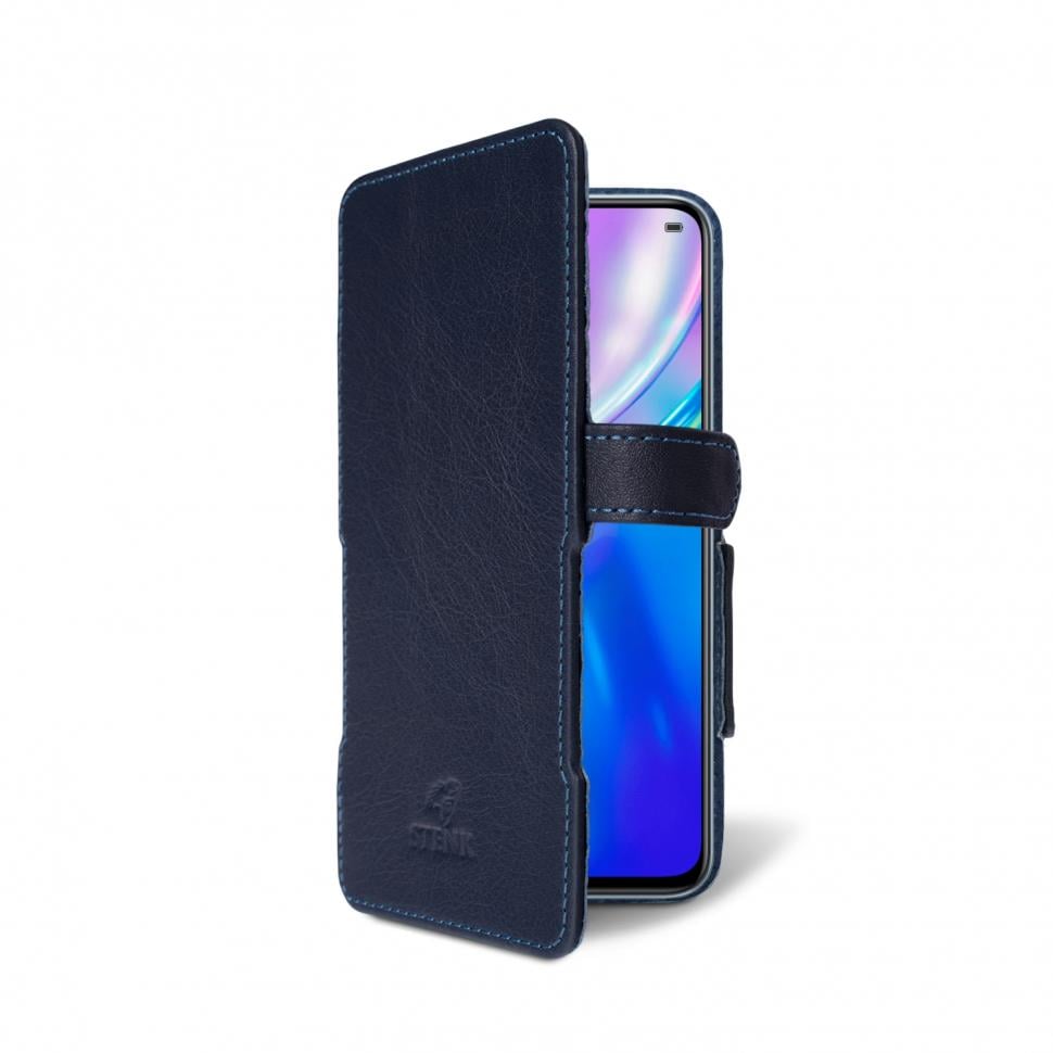 Чехол книжка Stenk Prime для Realme X2 Синий (66494)