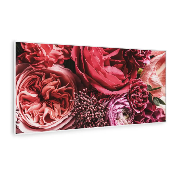 Инфракрасный обогреватель Klarstein Wonderwall Air Art с изображением цветка 700 Вт Инфракрасный обогреватель Klarstein Wonderwall Air Art с изображением цветка 700 Вт