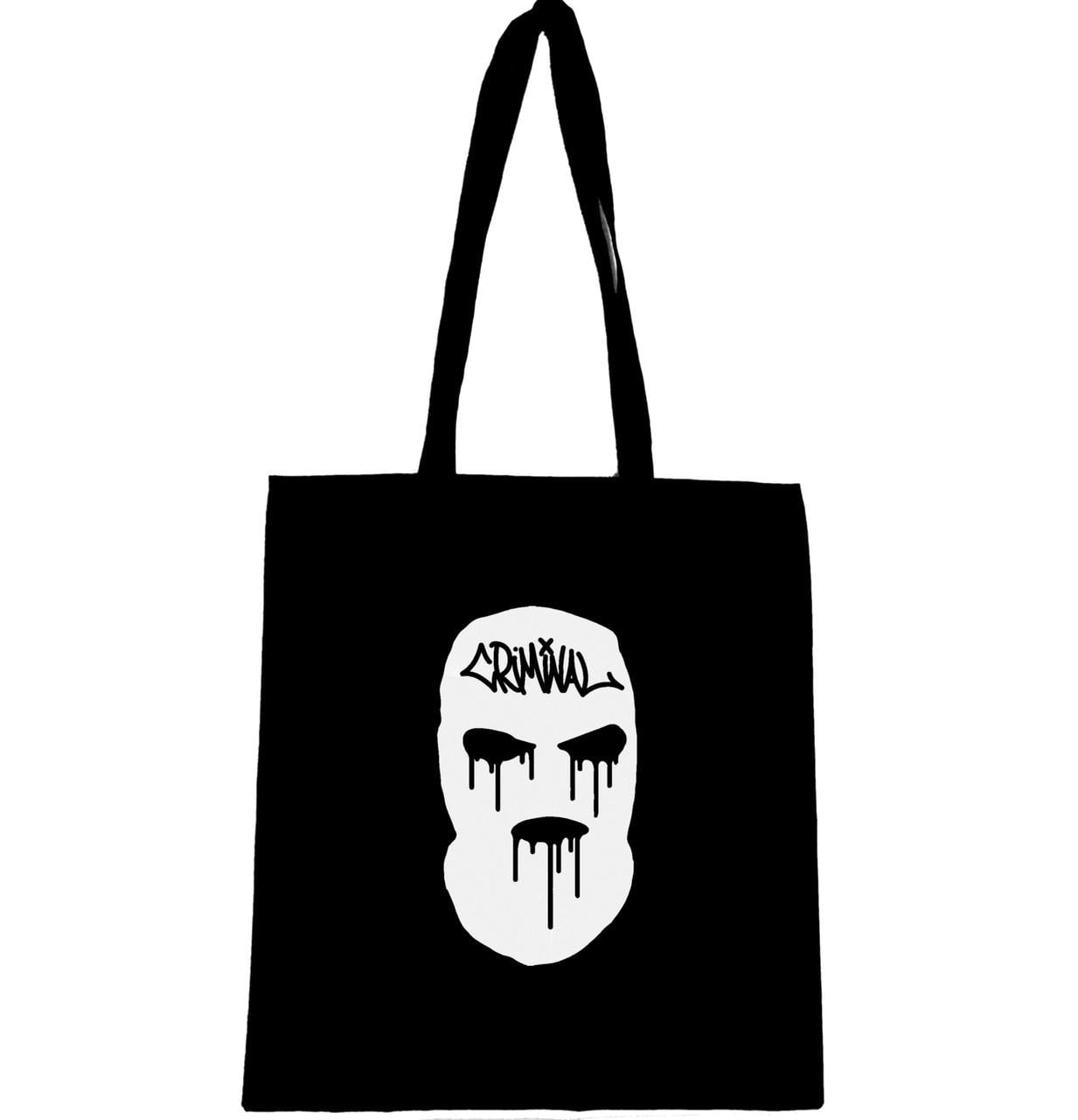 Эко-сумка с принтом Criminal Балаклава (178) Эко-сумка с принтом Criminal Балаклава (178)