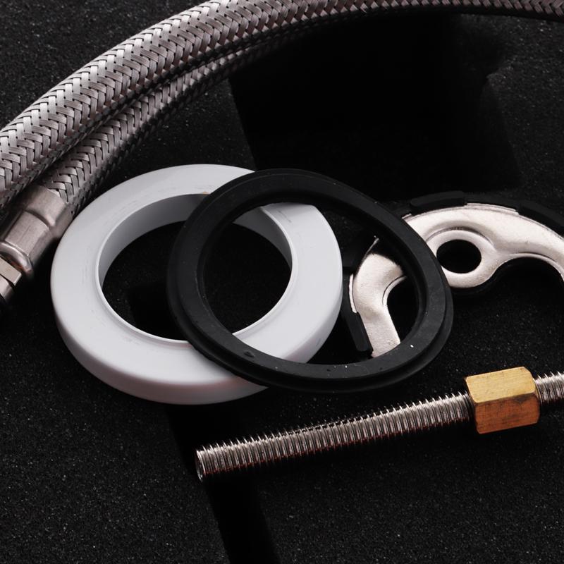 Кран на мойку на кухню с высоким изливом однорычажный Haiba HANS-011-G латунь Белый (b-HB0818) - фото 5 Кран на мойку на кухню с высоким изливом однорычажный Haiba HANS-011-G латунь Белый (b-HB0818) - фото 5