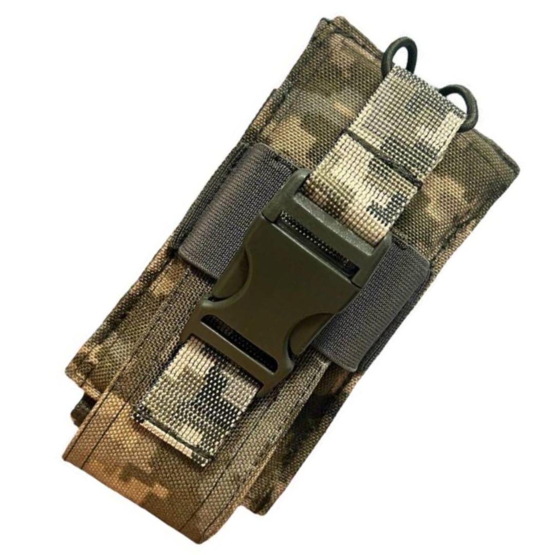 Підсумок під рацію з фастексом LeRoy Cordura 1050 MOLLE Pixel (LE3508) - фото 2