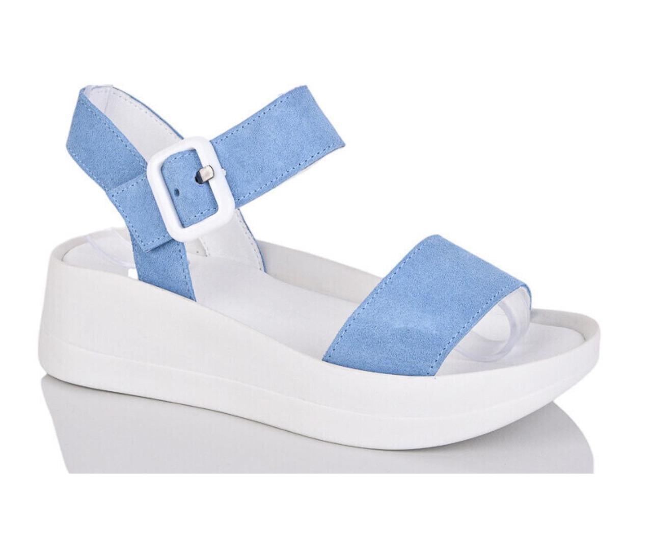 Босоножки женские Sali 172117/40 р. 40 26 см Голубой