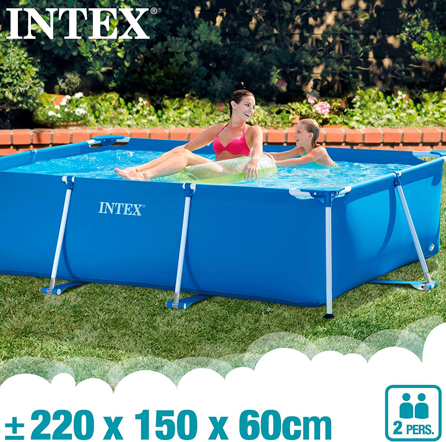 Бассейн Intex каркасный прямоугольный 220х150х60 см (28270) - фото 3