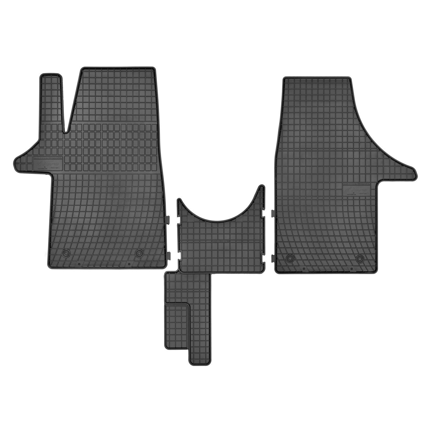 ᐉ Коврики Frogum Volkswagen T5 от 2003 Передние 3-места резиновые ...