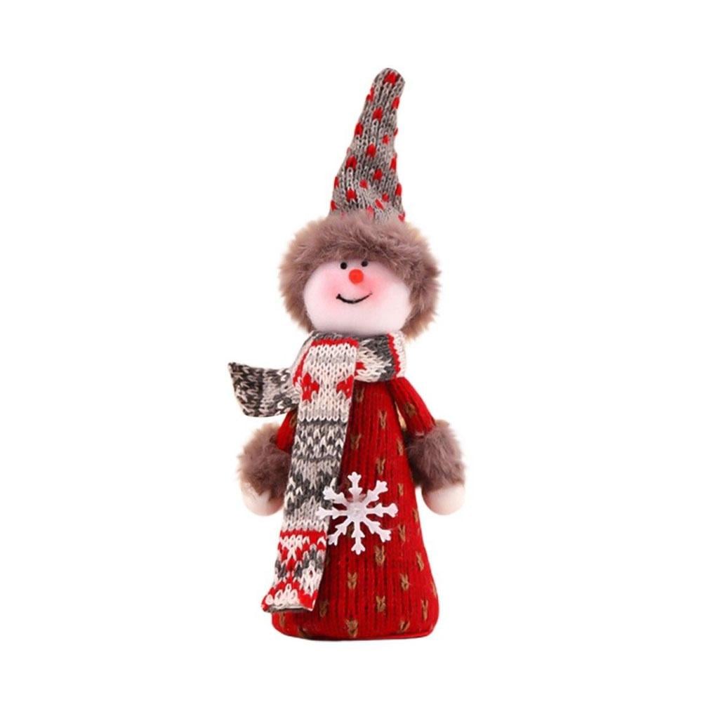 Игрушка Рождественская на елку снеговичок (TA0142_5)