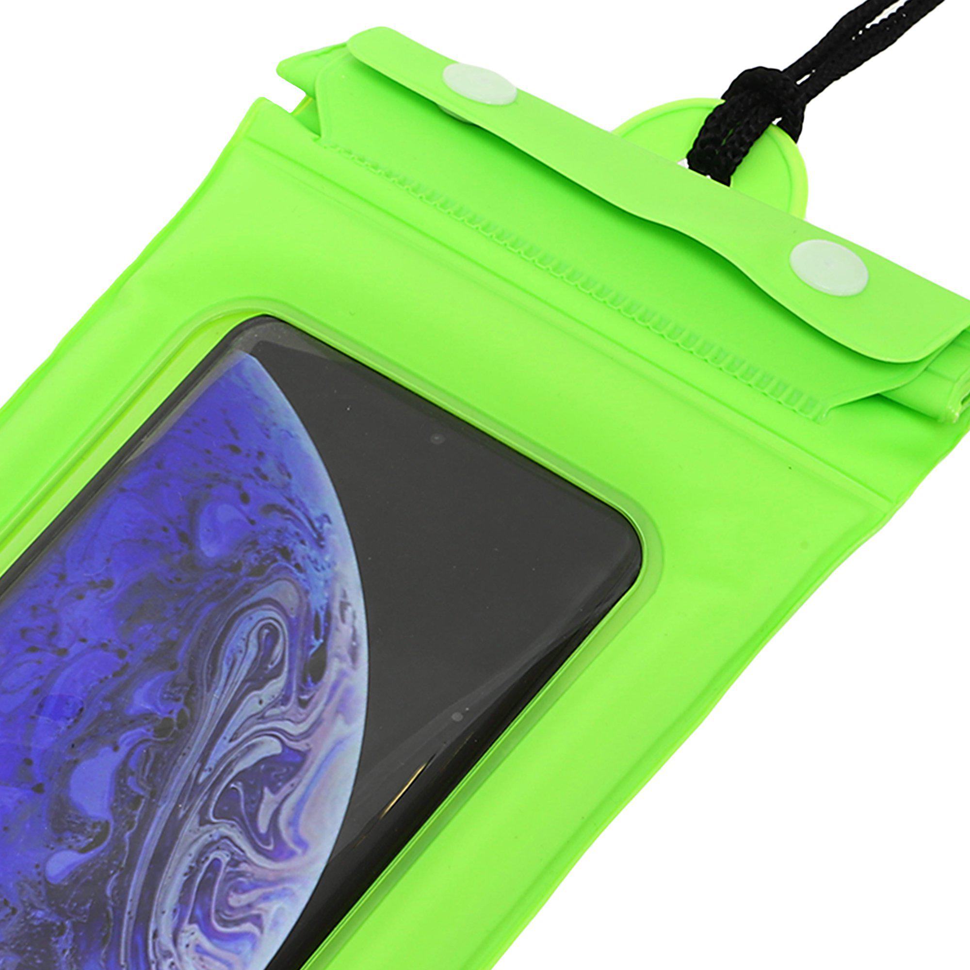 Чохол-гаманець на шию водонепроникний SP-Sport F3828 (PVC, на шию, внутрішні розміри-17x9см, салатовий) - фото 8 Чохол-гаманець на шию водонепроникний SP-Sport F3828 (PVC, на шию, внутрішні розміри-17x9см, салатовий) - фото 8