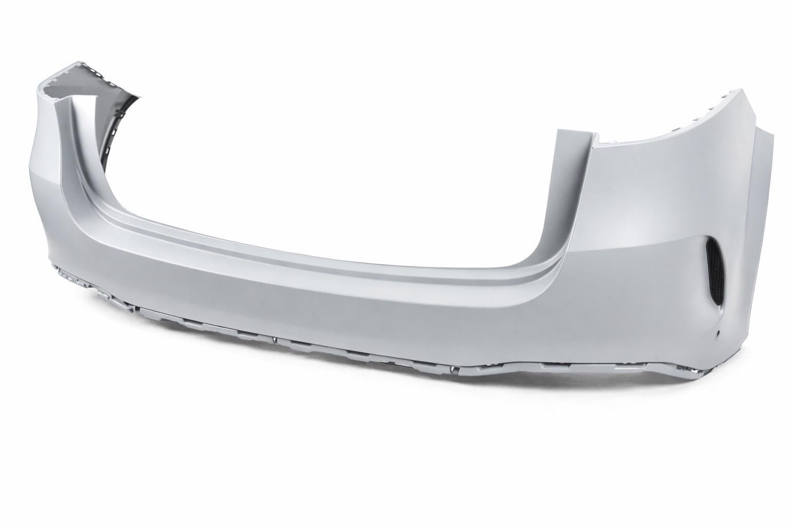 Бампер задний GBT AMG GLE53 2023-2026 для Mercedes GLE W167 2018- гг. пластик под покраску (187801)