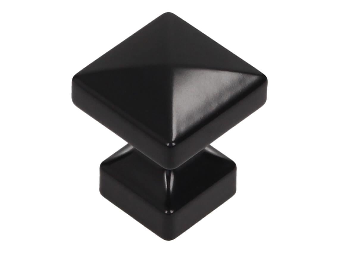 Меблева ручка-кнопка Gamet GR47-LPM30 Чорний (81018)