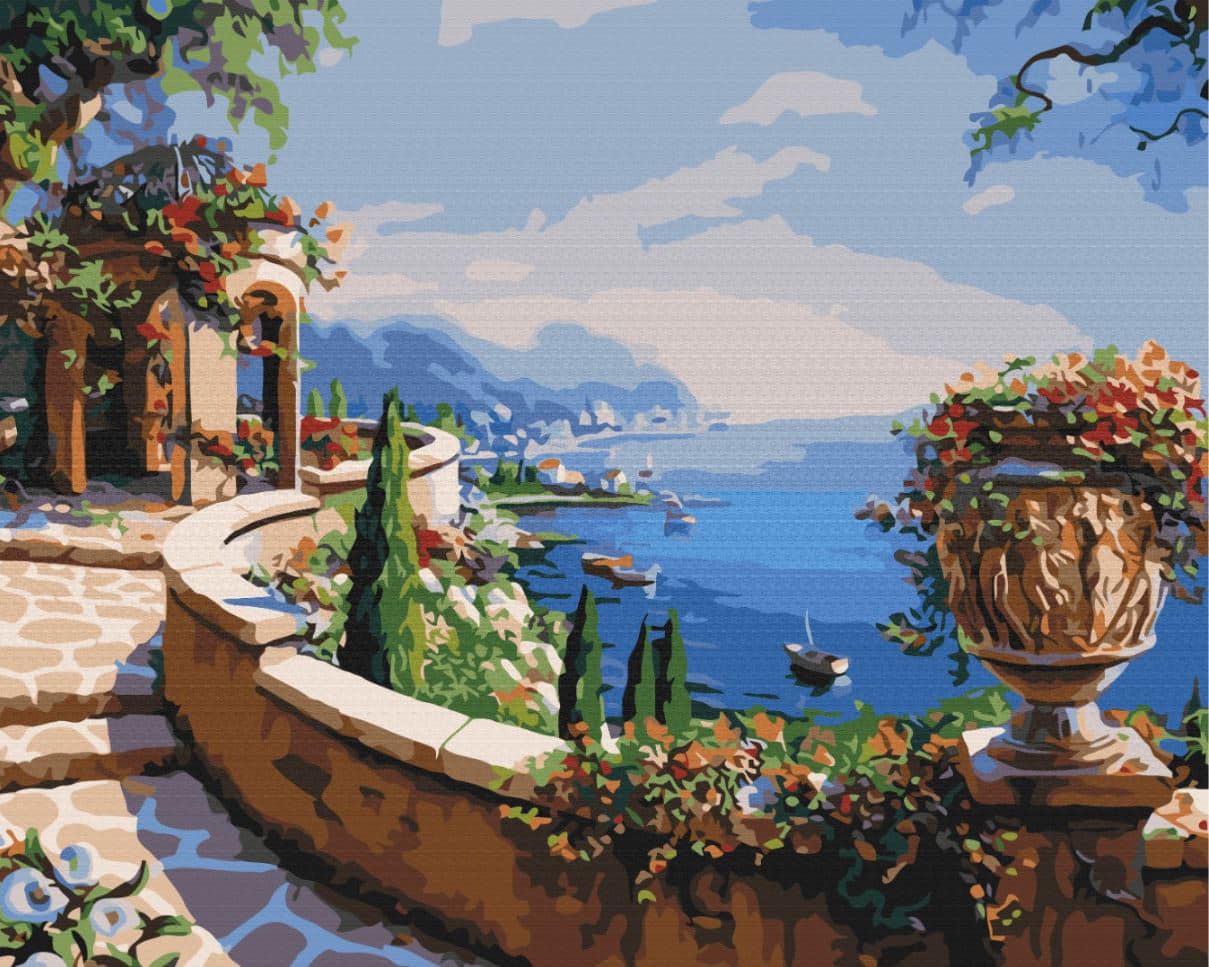 Картина по номерам BrushMe BS7615 Вид на залив 40х50 см (L067895)