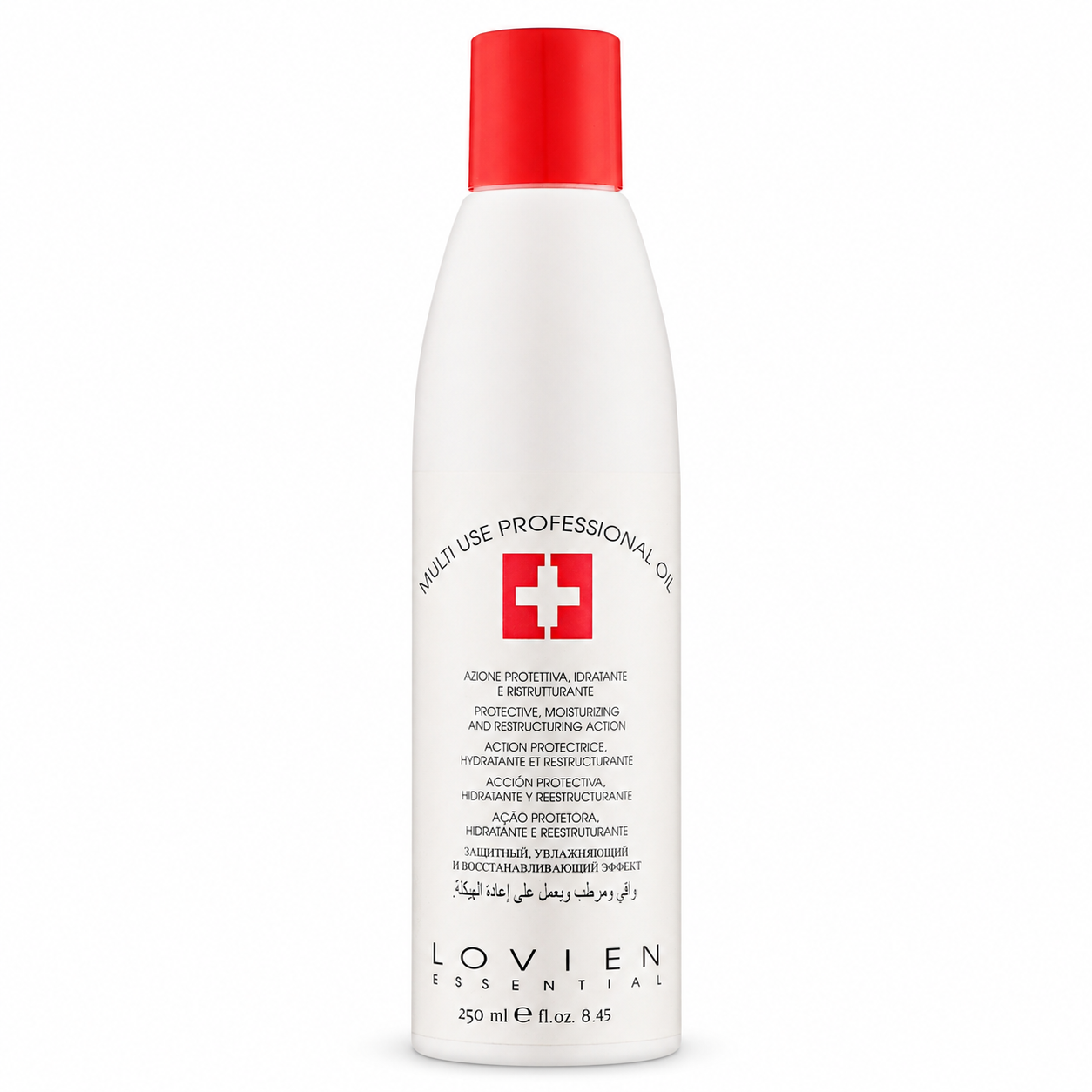 Масло для волос Lovien Essential Treatments восстановление увлажнения с касторкой и эвкалиптом 250 мл (1486321)