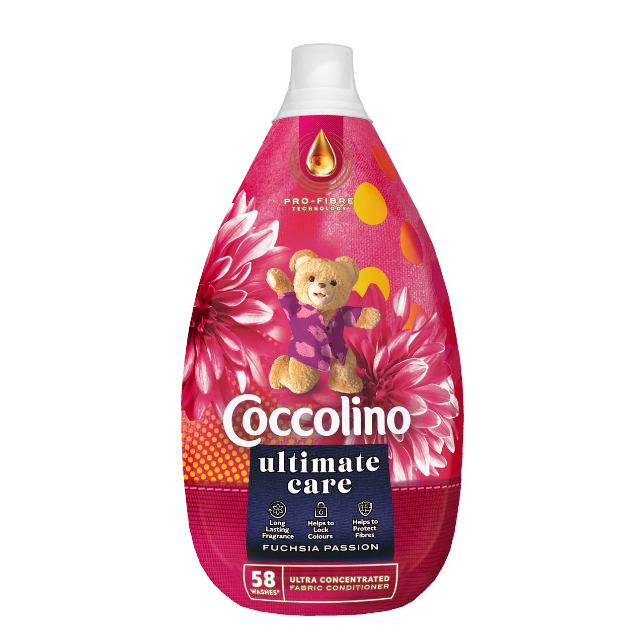 Ополіскувач для одягу Cocolino Intense Fuschia passion 870 мл (8720181414916)