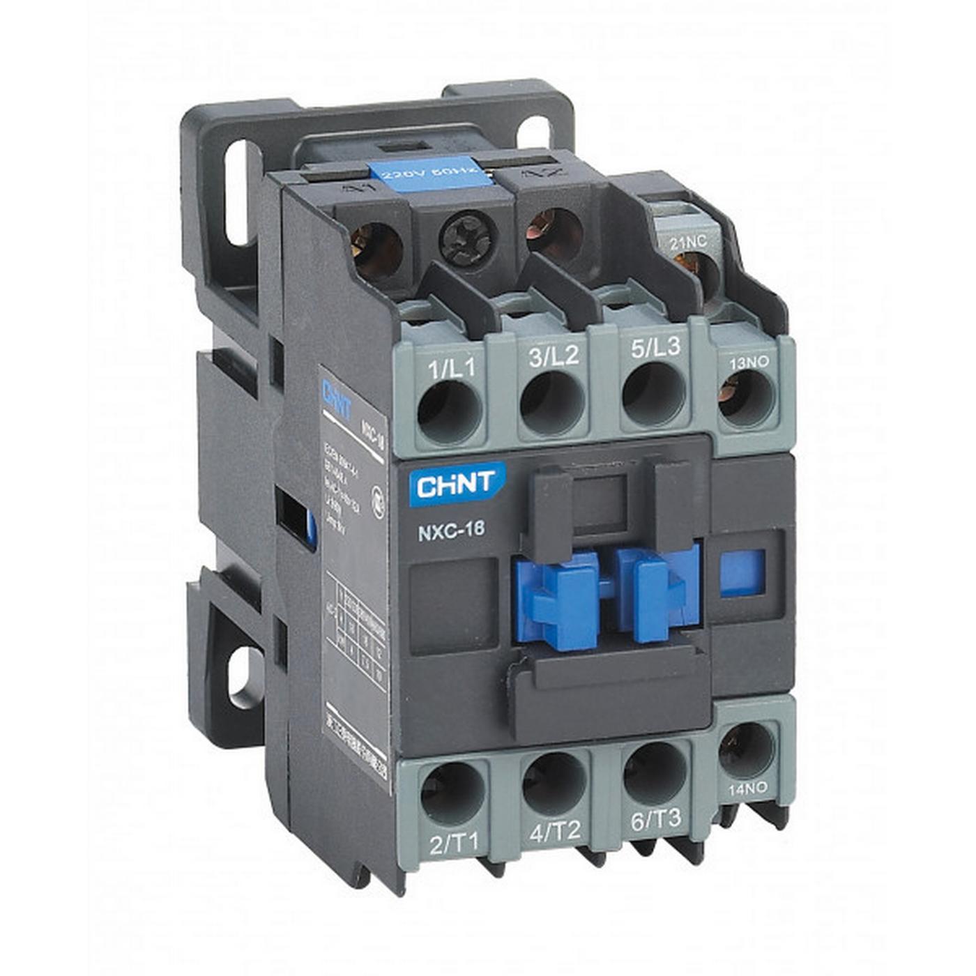 Контактор CHINT NXC-18 36V 50/60Hz 1NO+1NC (925615)