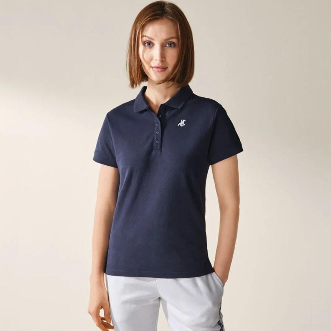 Поло женское Esmara S Синий (PL0004W085)