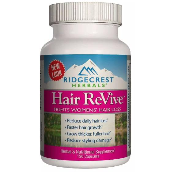 Комплекс для кожи, волос и ногтей RidgeCrest Herbals Hair ReVive 120 Caps (RCH305)