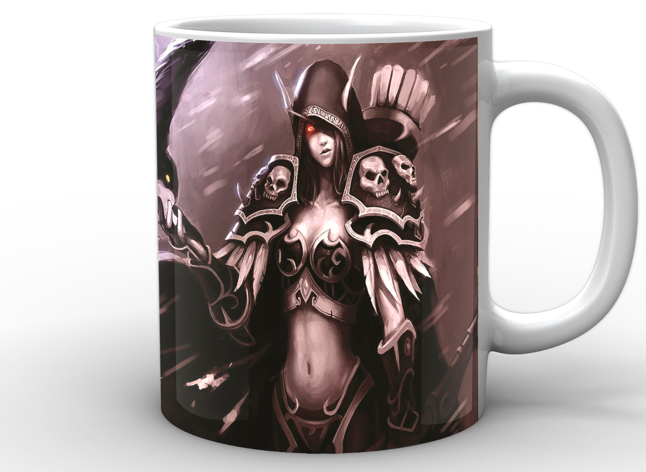 Чашка GeekLand World of Warcraft Сильвана и ворон 330 мл