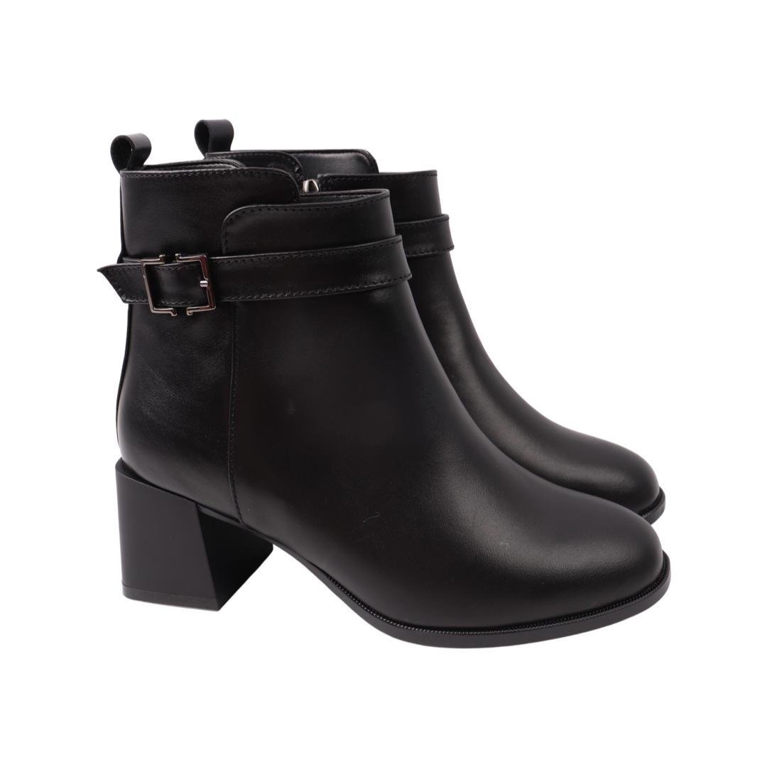 Ботильйони жіночі Savio зі шкіри р. 36 Чорний (207-21DH)