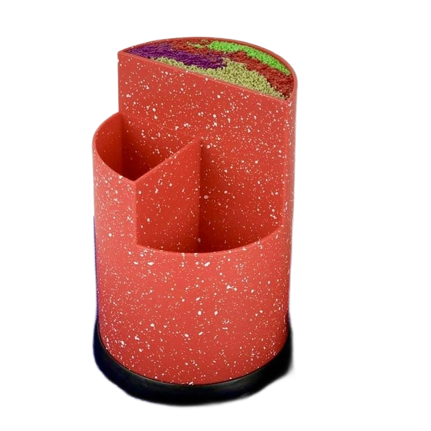 Подставка для ножей Edenberg EB-3646 универсальная Красный (57-46-EB-3646-2)