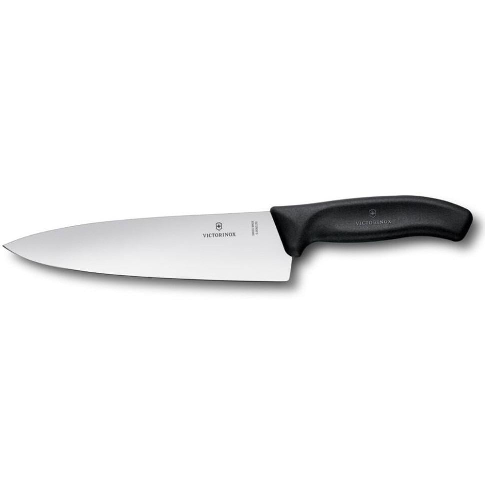 Кухонный шеф-нож Victorinox Swiss Classic 20 см Black (Vx68063.20B)