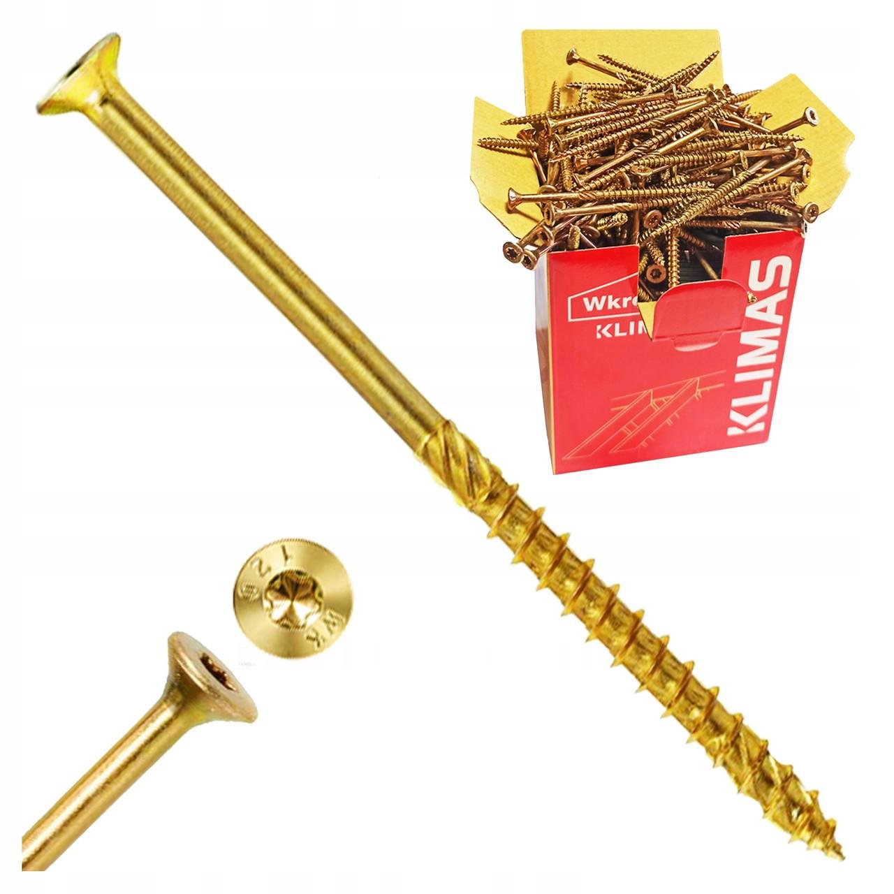 Шуруп плотничный потайной Wkręt-met KMWHT-60060 6x60 мм 100 шт. - фото 4 Шуруп плотничный потайной Wkręt-met KMWHT-60060 6x60 мм 100 шт. - фото 4