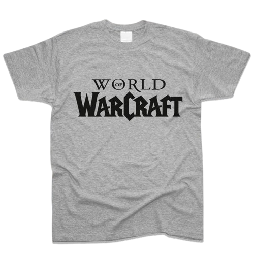 Футболка Fruit of the Loom "World of Warcraft" WoW XL Серый (619284)