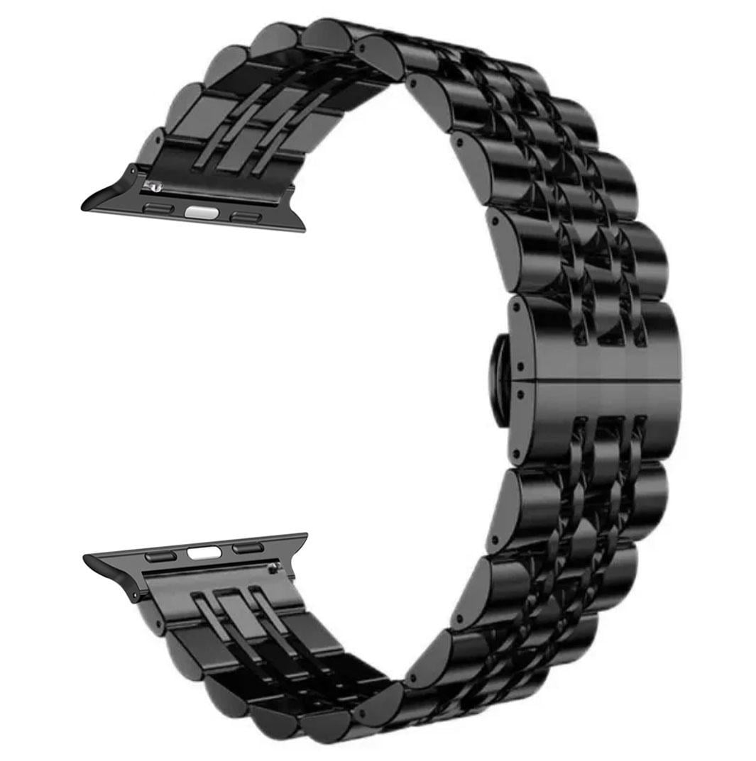 Ремешок металлический Primolux Steel Link для часов Apple Watch 38 мм/40 мм/41 мм/Series 10/11-42 мм Black Ремешок металлический Primolux Steel Link для часов Apple Watch 38 мм/40 мм/41 мм/Series 10/11-42 мм Black