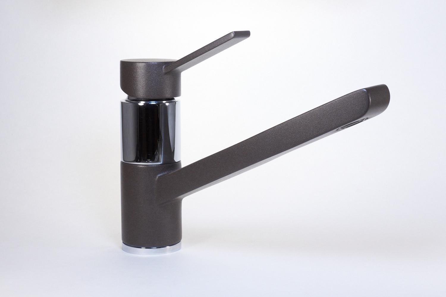 Смеситель кухонный LONGRAN G64102 Хром/Коричневый металик (93 Marone) Смеситель кухонный LONGRAN G64102 Хром/Коричневый металик (93 Marone)