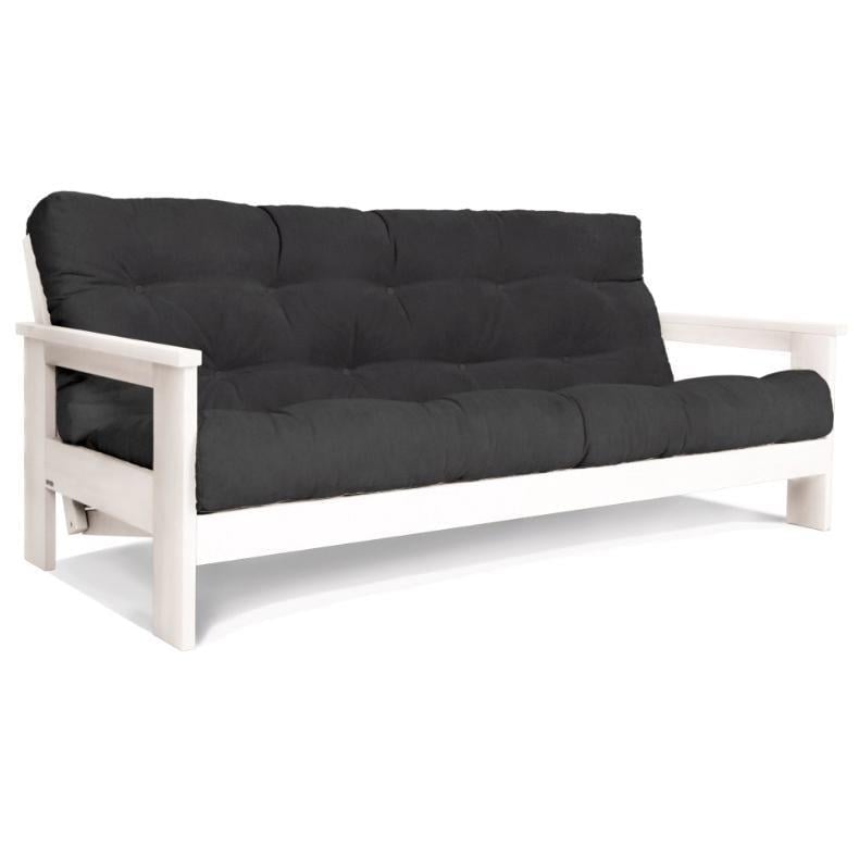 Диван-футон раскладной Woodman Mexico из массива дерева Белый/Пепельный Диван-футон раскладной Woodman Mexico из массива дерева Белый/Пепельный