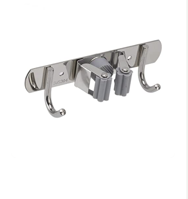 Держатель-клипса с двумя крючками на стену (30821235)