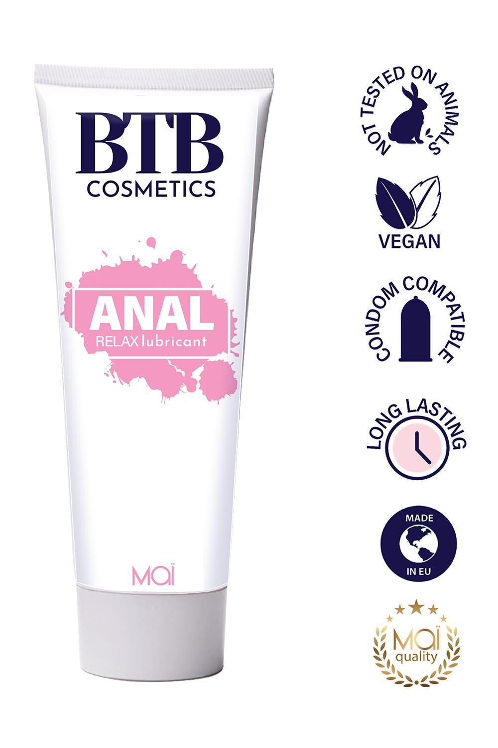 Лубрикант анальнийна водній основі BTB ANAL RELAX 100 мл (SO7542) - фото 5