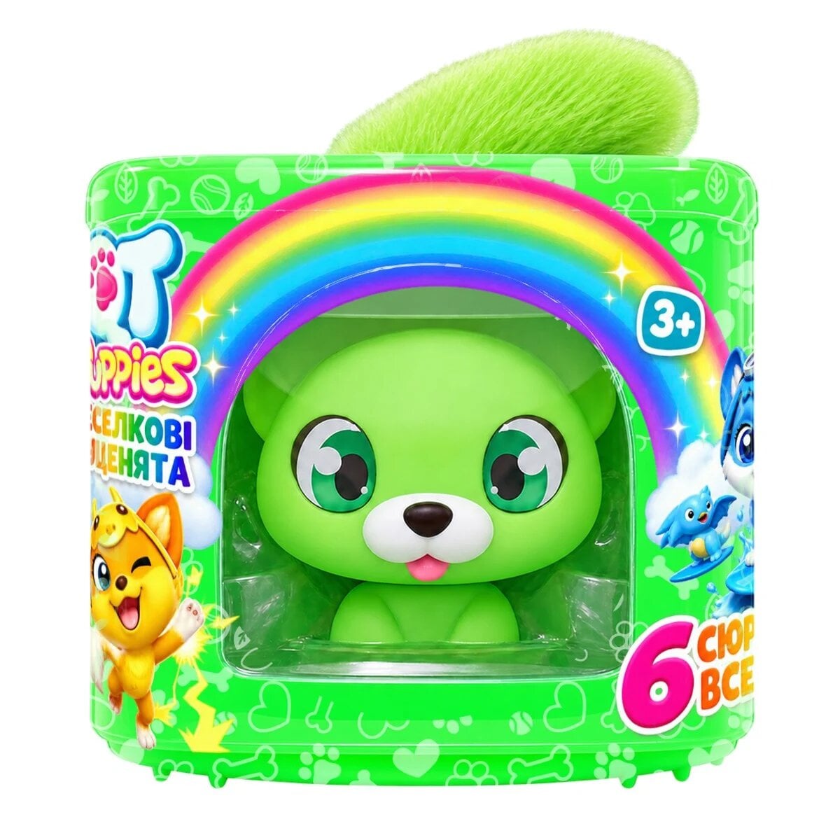 Игровой набор QT Puppies S2 щенка Блуми с домиком и шапочкой (451003-3)