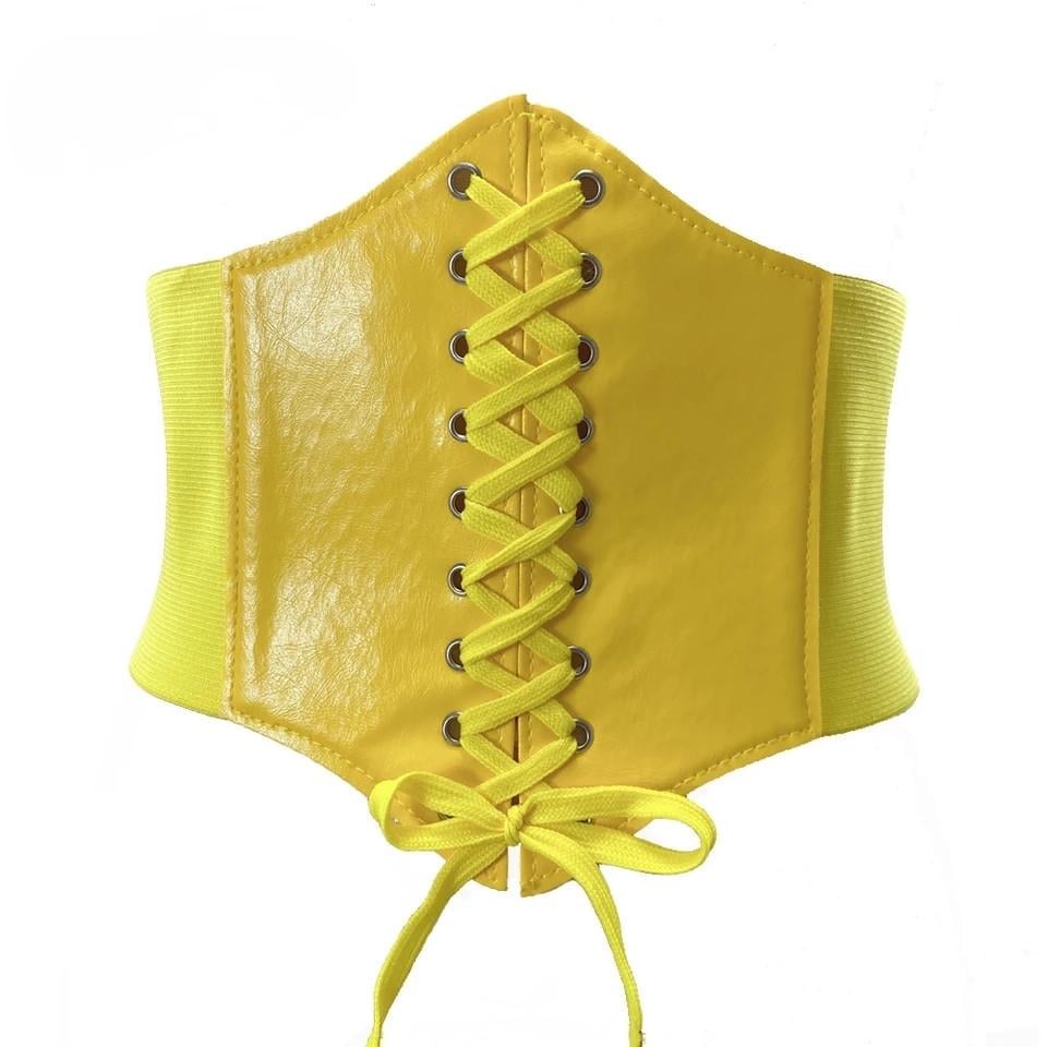 Корсет двухсторонний Желтый/Черный Корсет двухсторонний Желтый/Черный