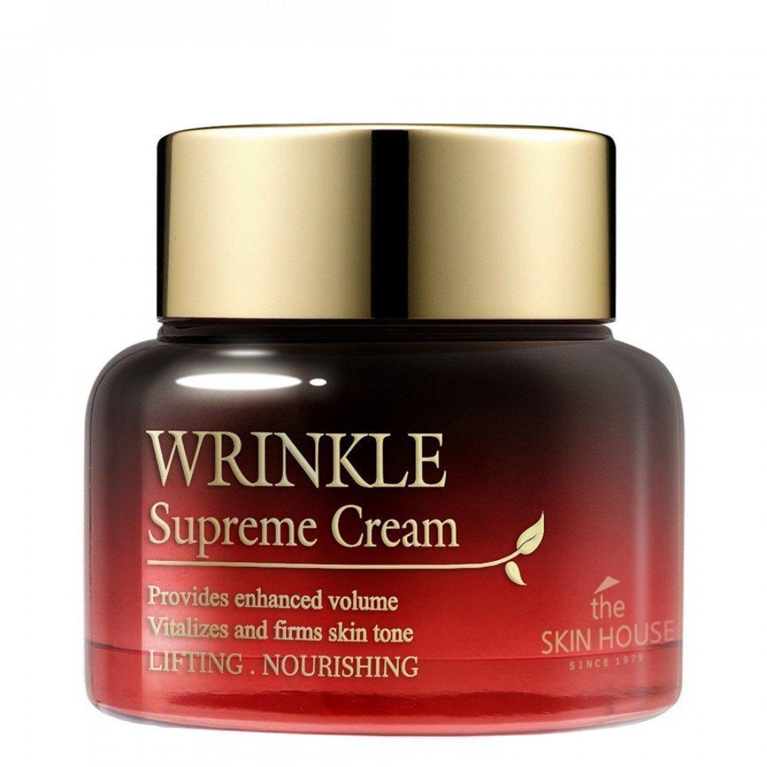 Питательный крем с женьшенем The Skin House Wrinkle Supreme Cream