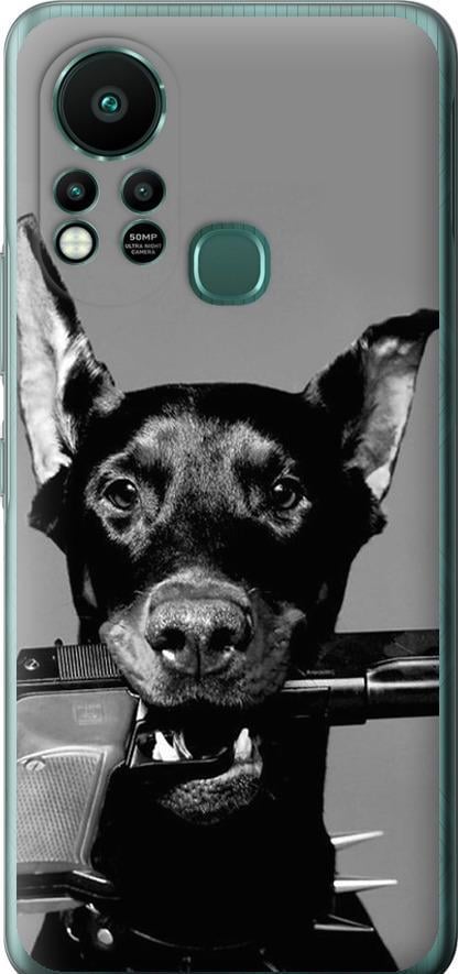 Чехол на Infinix Hot 11S Доберман (2745u-2757-42517)