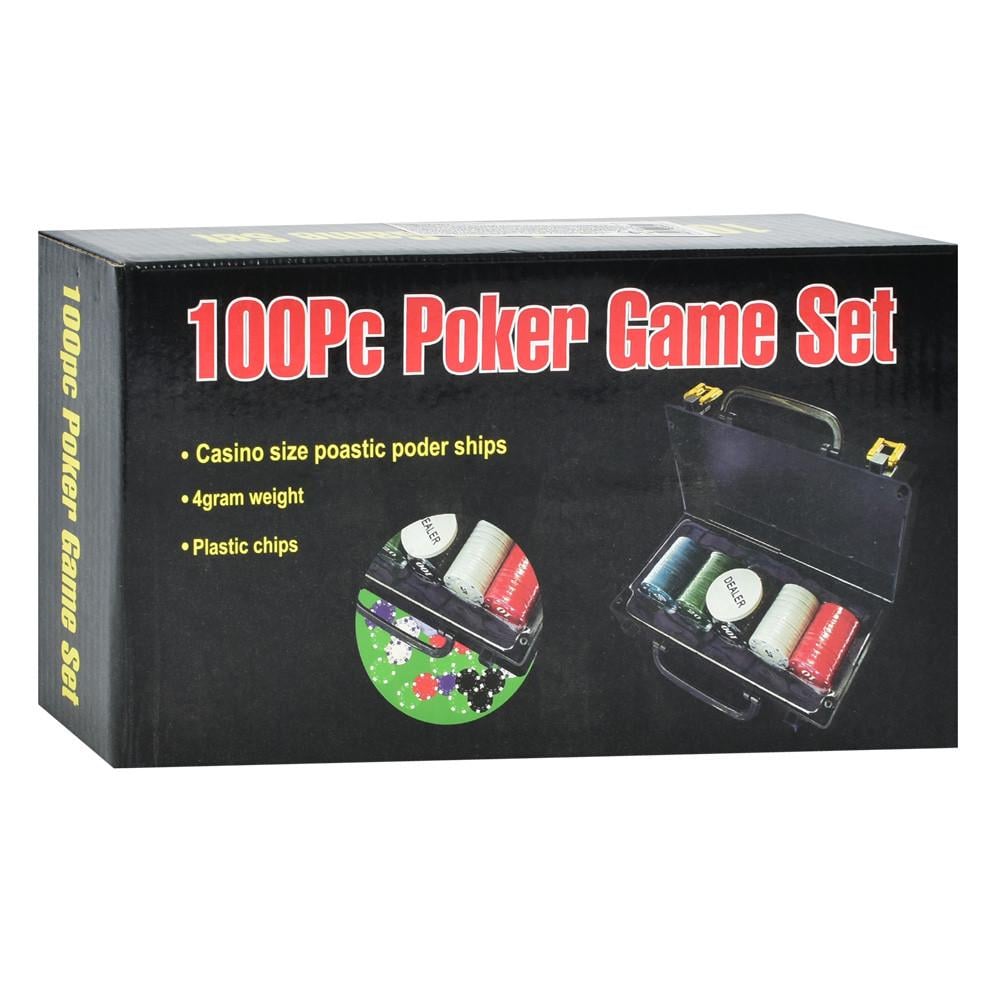 Набір для покеру XQ12112 на 100 фішок з номіналом (a32a95ef) - фото 3