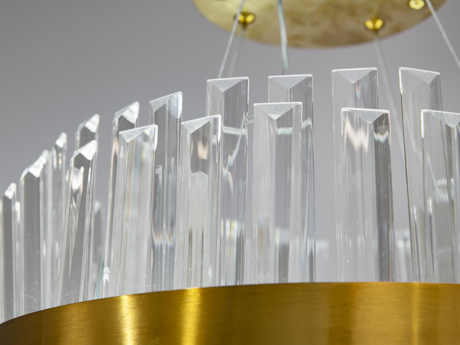 Люстра-подвес хрустальная LED (840/400BR) - фото 5