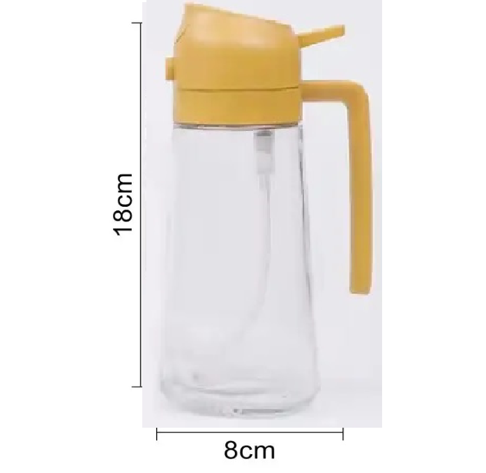 Бутылка с распылителем для масла и дозатором Желтый (23705422) - фото 3 Бутылка с распылителем для масла и дозатором Желтый (23705422) - фото 3