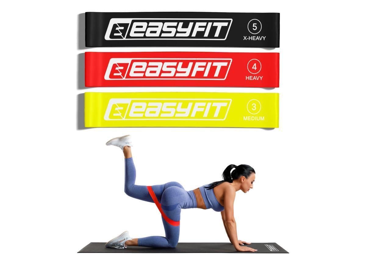 Резинки для фітнесу EasyFit 3 шт. (EF-1812)